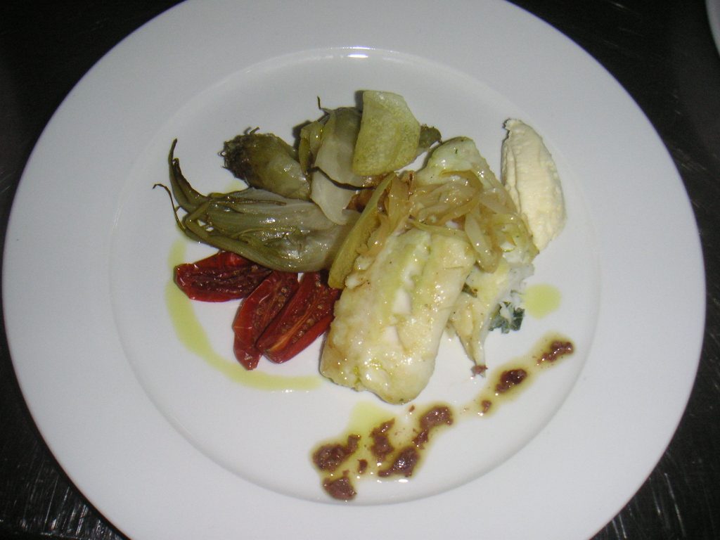 NASELLO CON NOCCIOLE, LIMONE E CORIANDOLOE RIDUZIONE DI ...